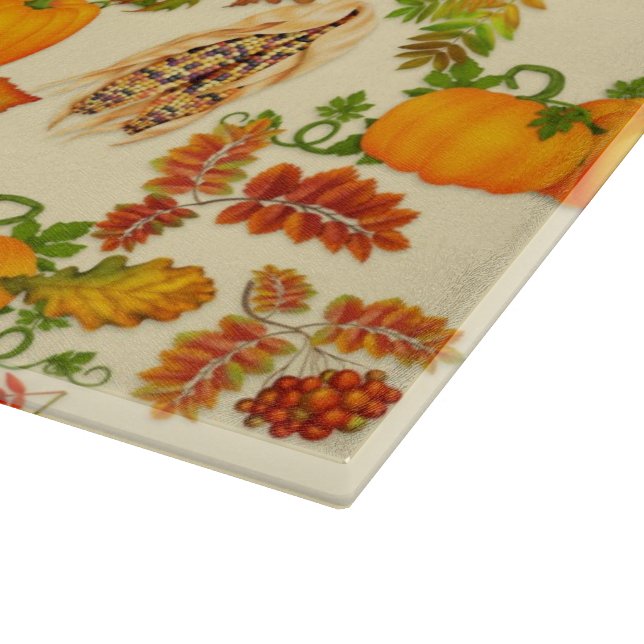 Fun Fall Patternscheibe Schneidebrett (Ecke)