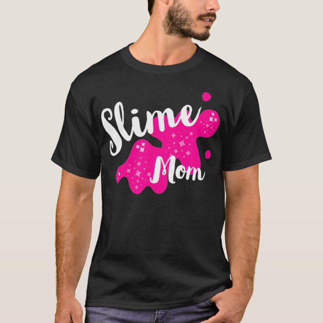 Fun Family Slime für Party mit schlanker Mama - pa T-Shirt (Vorderseite)