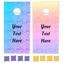 Fun farbenfroh helle Cheery Editable Mosaic Ombre