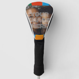 Fun farbenfrohe Mosaikgrenzen für Ihre Fotos Golf Headcover