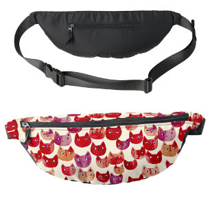 Fun farbenfrohe Wasserfarbe Muster Bauchtasche