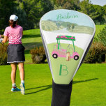 Fun Fem Cart Courses Monogram * Golf Headcover<br><div class="desc">Eine Touch von Golfcharme für die Dame - Freund in Ihrem Leben, der sich mit diesem amüsieren wird - ein Golfwagen für den Golfliebhaber, der gerne mit Stil spielt - oder einfach nur Lieben spielen - personalisiert mit Vorname und Monogramm - Golf Gal stilvoll und einzigartig. Oder, holen Sie sich...</div>