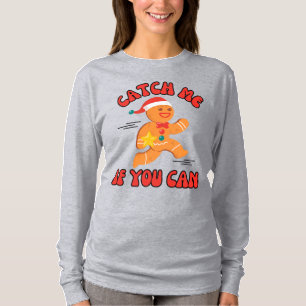 Fun Festive Gingerbread Man T - Shirt