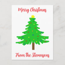 Fun Festive Merry Christmas Trees