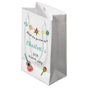 Fun Fiesta Colorful Kindergeburtstag Gastgeschenk Kleine Geschenktüte