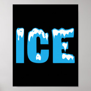 Fun Fire and Ice Costume Halloween Familie Matchin Poster