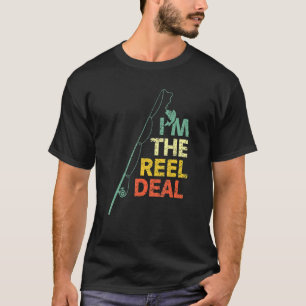 Fun Fishing Reel Deal Cooler Vater für Fischer T-Shirt