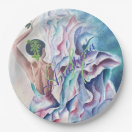 FUN FLAMENCO DANCE PARTY MONOGRAMM PAPPTELLER