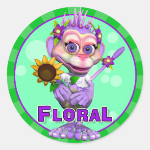 Fun Floral Stickers