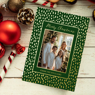 Fun Foil Weihnachtskartenvorlage anpassen Folien Feiertagskarte