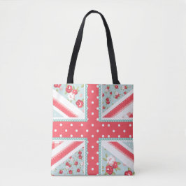 Fun Folk Quilt Britische Union Jack Pastels