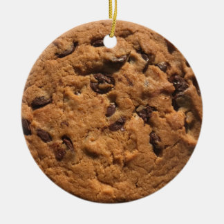 Fun Foto Chocolate Chip Cookie Keramik Ornament