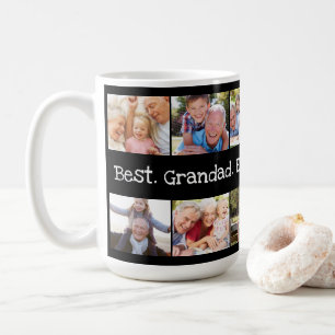 Fun Foto Collage Beste Großformat je Schwarz-weiß Kaffeetasse