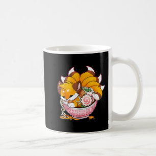 Fun Fox Ramen Japanisch Noodles Niedlich Kawaii An Kaffeetasse