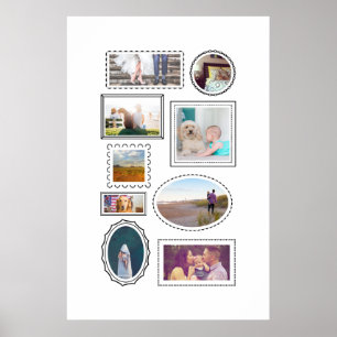 Fun Frames Neun Foto Kunstdrucke Poster