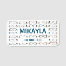 Fun Frames Optician Name Tag Namensschild