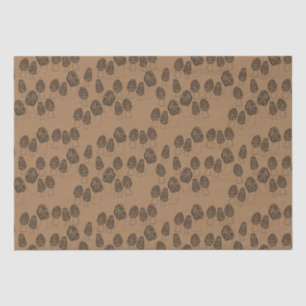 Fun Fungi Morel Mushrooms Muster Geschenk Seidenpapier
