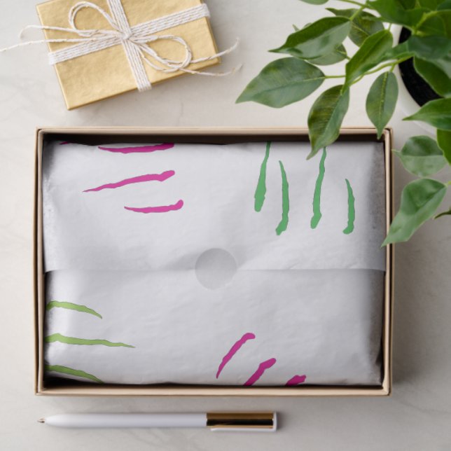 Fun Funky Funny Beängstigend Niedliche Zombie Rips Seidenpapier (Geschenk)