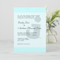 Fun & Funky Monogram auf Elegant Silver Metallic