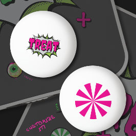 Fun Funky Peppermint Candy "Leckerei" individuell Tischtennisball