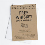 Fun Funny Free Whiskey Geburtstagsparty Einladung<br><div class="desc">Freie Whiskey Geburtstagsfeier Einladung - Eine lustige Einladung für eine lustige Geburtstagsfeier.</div>
