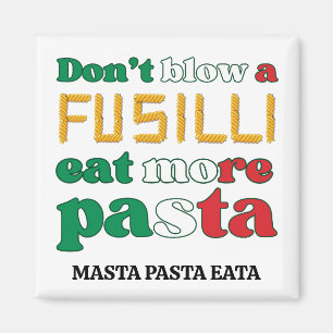 Fun Fusilli Pasta versperrt kein FUSILLI Italien Magnet