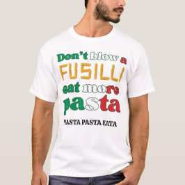 Fun Fusilli Pasta versperrt kein FUSILLI Italien T-Shirt