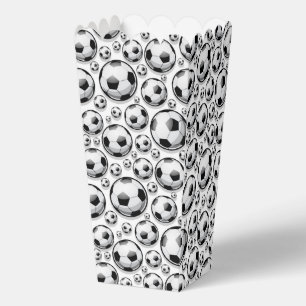 Fun-Fußball-Sportkugel gekachelt Muster Geschenkschachtel