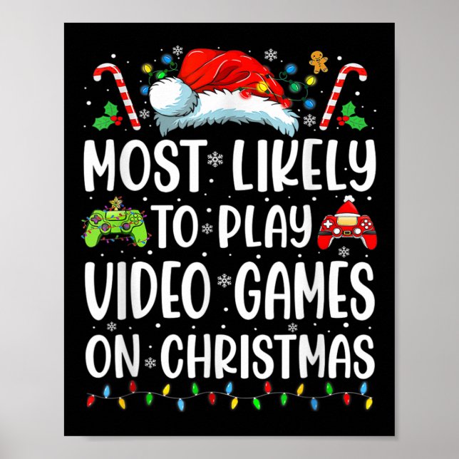 Fun Gamer wird höchstwahrscheinlich Videospiele au Poster (Vorne)