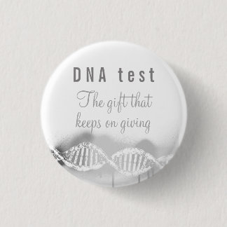 Fun Genealogy DNA Test das Geschenk Behalte geben Button