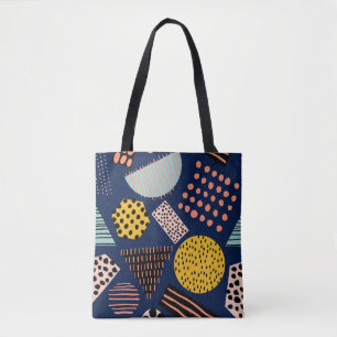 Fun Geometrie: Abstraktes mehrfarbiges Muster