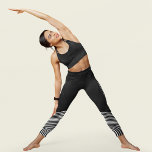 Fun geometrisch stilvoll schwarz leggings<br><div class="desc">Erleben Sie Komfort und Stil mit unseren modernen schwarzen Leggings. Diese Leggings mit einem gediegenen geometrischen Muster unter dem Knie sind ideal für beschäftigte Frauen, die sich mühelos stilvoll wollte. Sie sind mit größter Sorgfalt gestaltet und bieten eine angenehme Passform und sind so konzipiert, dass Sie den ganzen Tag über...</div>