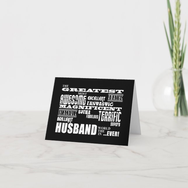 Fun Geschenke für Husbands: Bester Musikfreund Karte (Vorderseite)