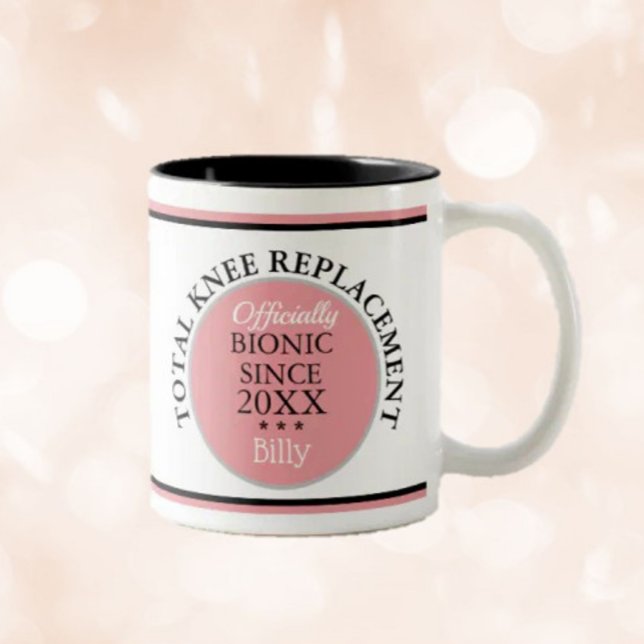 Fun gift~ Bionic Knee-Ersatz-Tasse Zweifarbige Tasse (Von Creator hochgeladen)