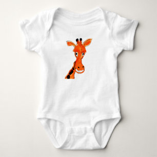 Fun Giraffe Baby Strampler
