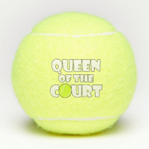 Fun Girls/Women's Tennis Player Queen of the Court Tennisbälle