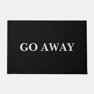 Fun "Go Away" Doormat Fußmatte