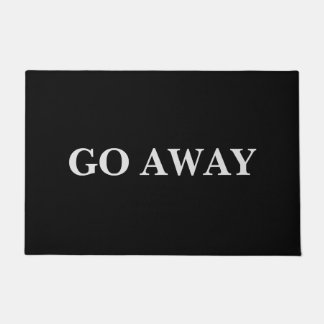 Fun "Go Away" Doormat Fußmatte