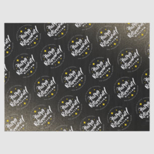 Fun Gold Glitzer Stars Rente Neue Abenteuer Seidenpapier