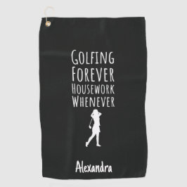 Fun Golf Gifts For Ladies Women For Her Golfer Golfhandtuch
