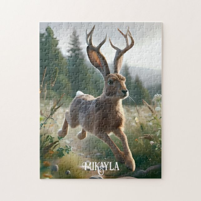 Fun Great American Jackalope Puzzle (Vertikal)