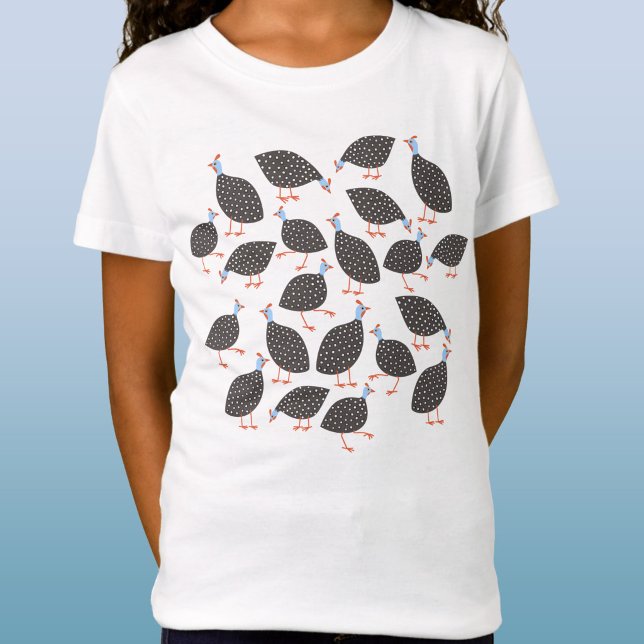 Fun Guinea Hen T-Shirt (Guineafowl or guinea hen t-shirt for bird and animal lovers)