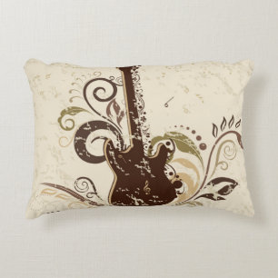 Fun Guitar Reversible Decorative Kissen