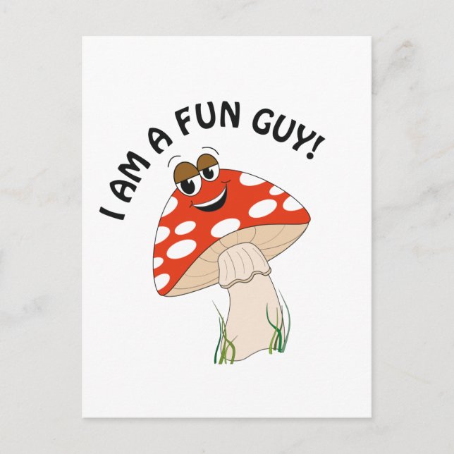Fun Guy Postcard Postkarte (Vorderseite)
