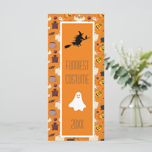 Fun Halloween Award - Funniest Costume (Stehend Vorderseite)