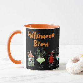 Fun Halloween Brew schwarz spooky Tasse