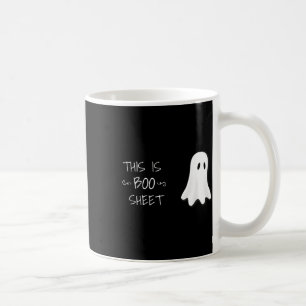 Fun Halloween Ghost Dies ist ein Bootschild Kaffeetasse