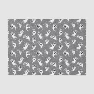 Fun Halloween Gold Glitzer Ghosts Seidenpapier