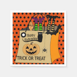 Fun Halloween Paper Party Napkin Serviette