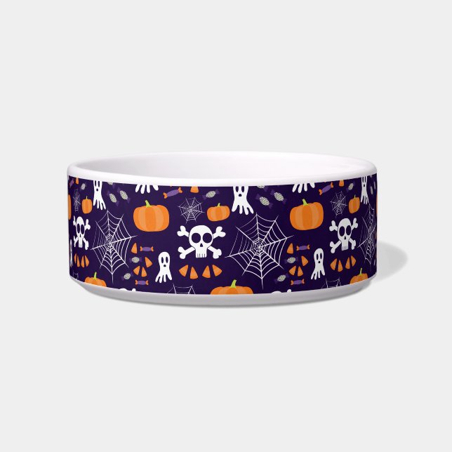 Fun Halloween Pattern Napf (Vorderseite)